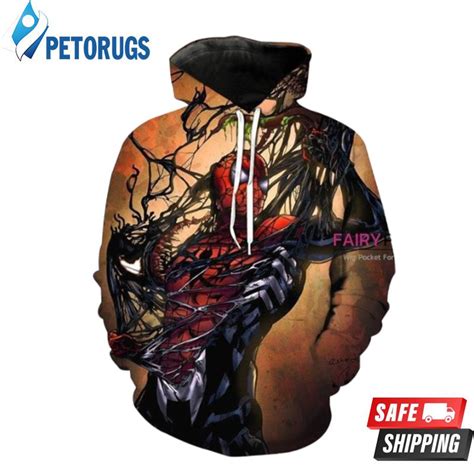Spider Man Venom 3d Hoodie Peto Rugs
