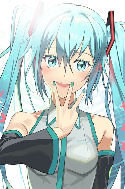 Holding Up Three Fingers Rhatsune