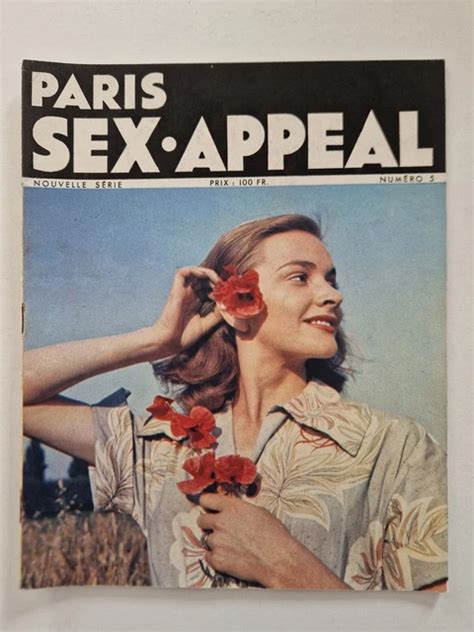 REVUE PARIS SEX APPEAL Charme Pin Up Erotisme 5 1950 1951 EUR 14 00 PicClick FR