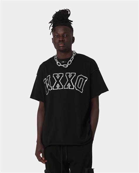 Dxxmlife L 6 A Hi Vis Oversized T Shirt Black Culture Kings Nz