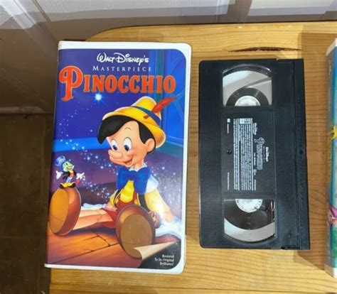 Vhs Movies Vintage Pinocchio Walt Disney Masterpiece Eur 9 10 Picclick De