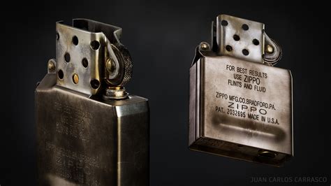 Ww2 Zippo Lighter — Polycount