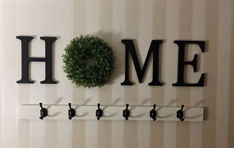 HOME Sign with Wreath Made by ShapeStack - 12" Home Sign