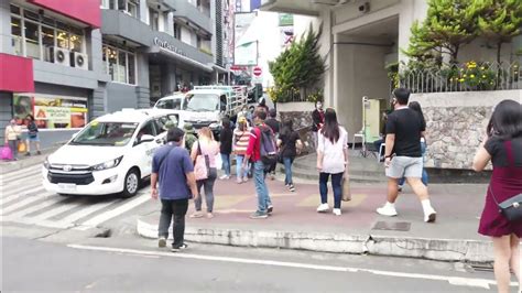 Baguio City Virtual Walk Mabini St At Session Road Youtube