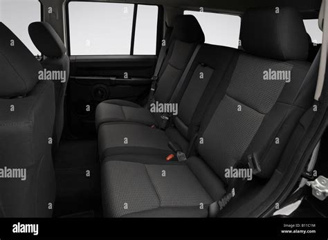 2008 Jeep Commander Sport In Black Rear Seats Stock Photo Alamy