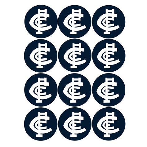 Carlton Blues Afl Club Edible Icing Images Prints On Cakes