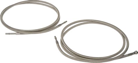 Dorman 819 846 Flexible Stainless Steel Braided Fuel Line Compatible With Select