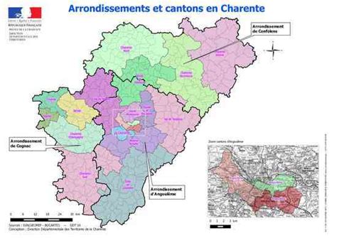 Carte De La Charente ≡ Voyage Carte Plan