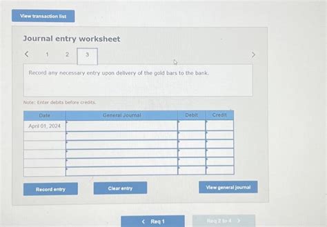 Solved Journal Entry Worksheet Record Any Necessary Entry Chegg