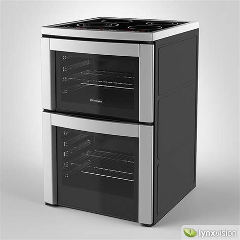 Electrolux Touch Control Cooker 3d Model Cgtrader