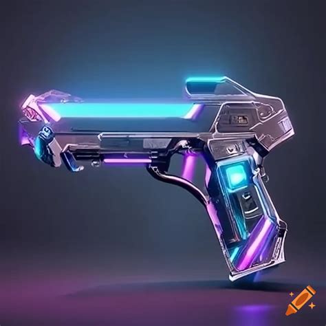 High Tech Crystal Gun From Alternate Reality On Craiyon