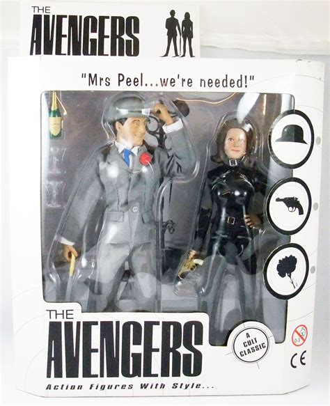 The Avengers John Steed Emma Peel Product Enterprise