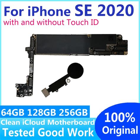 Original SE Free ICloud For IPhone SE 2020 Unlocked Motherboard 64GB