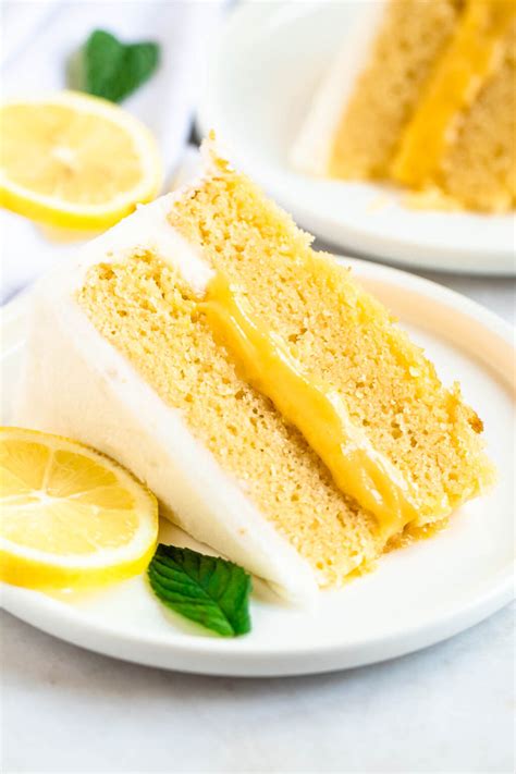 The Best Lemon Curd Cake Rich And Delish