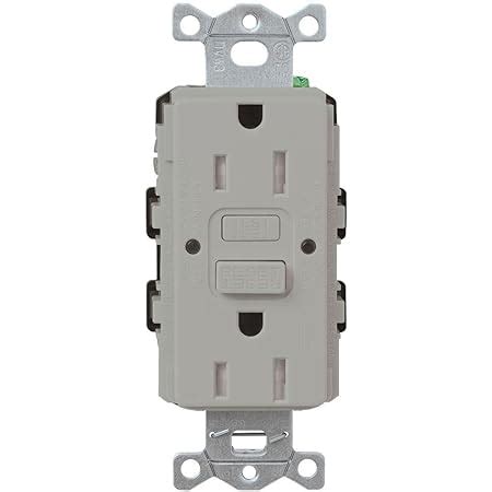 Amazon Lutron CAR 15 GFST GR Claro 15 Self Testing Receptacle