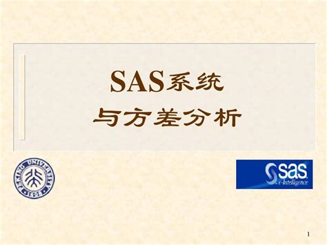 第九章 Sas系统与属性数据分析sas课件 北大光华 陈奇word文档在线阅读与下载无忧文档