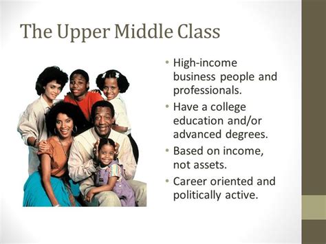 What Are Upper Middle Class People Like Upper Middle Class Education College Social Class