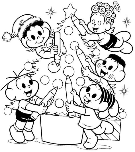 Desenhos de Natal para colorir e pintar Atividades Educação Infantil