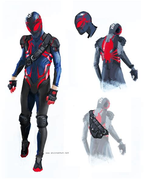 I saw this concept art that looks like a mix between Mirror's Edge and the 2099 Suit : r/Spiderman