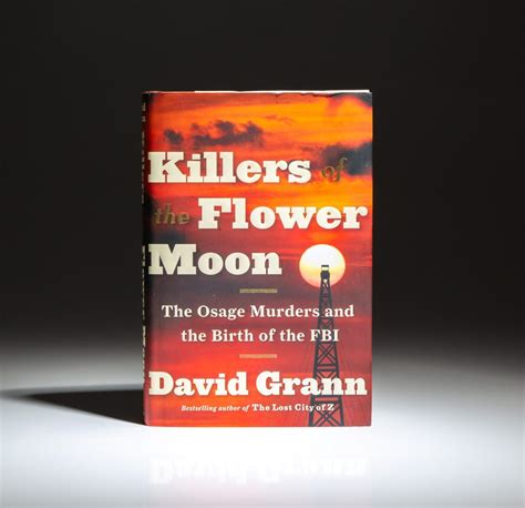 Killers Of The Flower Moon The First Edition Rare Books