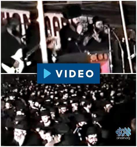 Nostalgic Footage Mbd Sings At Simchas Beis Hashoeva Anash Org