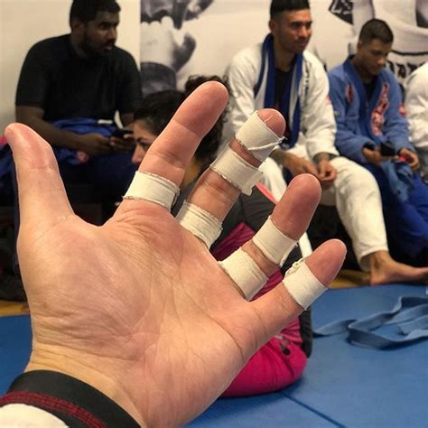 Finger Tape Knows Jiu Jitsu Survive Overcome Triumph Repeat Be