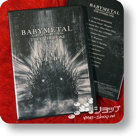 Babymetal Babymetal Returns The Other One Dvd Me Shop