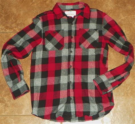 Boys Plaid Flannel Shirt