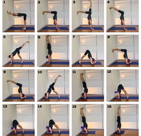 How To Do A Handstand And Headstand Headstand Yoga Iyengar Yoga