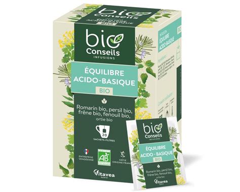 Infusion Quilibre Acido Basique Bio Conseils Sachets