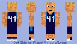 Dirk Nowitzki Minecraft Skin