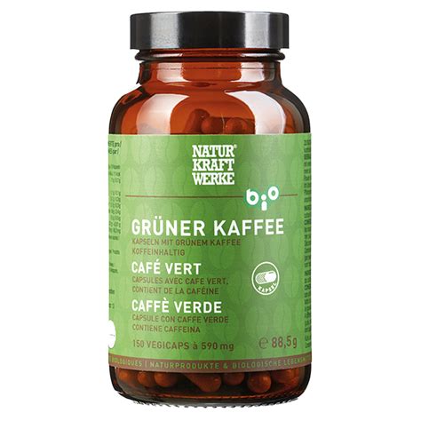 Naturkraftwerke Grüner Kaffee Vegicaps Bio 150 Stück kaufen