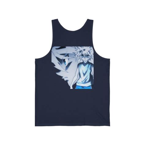 Hxh Comeback Killua Edition Jersey Tank Top Colors Vary Etsy