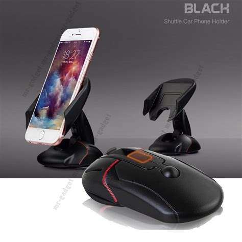 ที่ยึดมือถือในรถ ที่วางโทรศัพท์ในรถ ที่วางมือถือในรถ แบบพับได้ One Touch Mouse Car Mount Phone