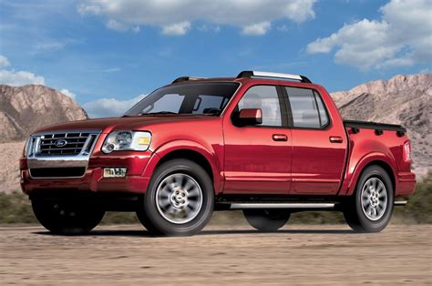 Ford Explorer Sport Trac Dimensions