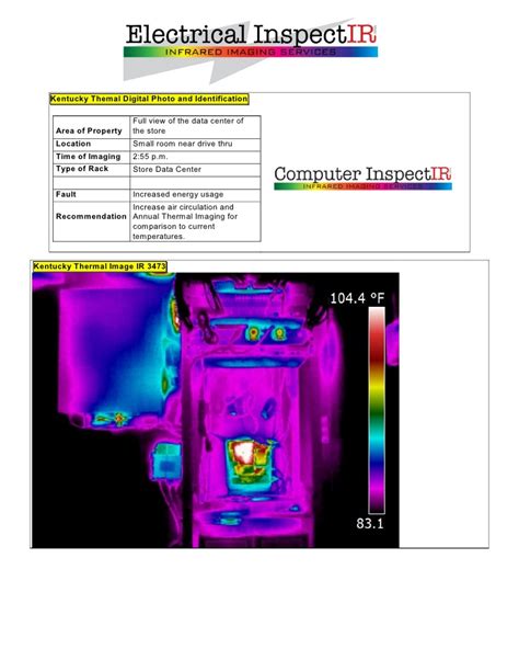 Thermal Imaging Report Template Professional Templates Professional