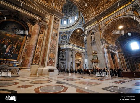 Interno Della Basilica Di San Pietro Immagini E Fotografie Stock Ad