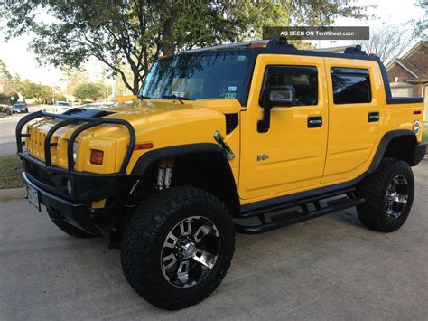 Hummer H Sut Custom Turbo Lift Mroof Wheels