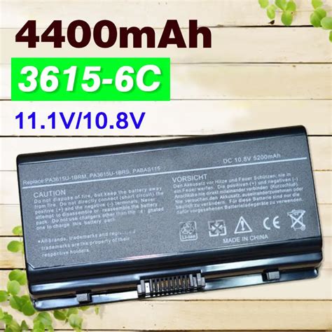 Mah V Laptop Battery For Toshiba Equium L For Satellite L