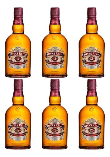 Whisky Chivas Regal 12 Años 700ml X6 Zetta Bebidas