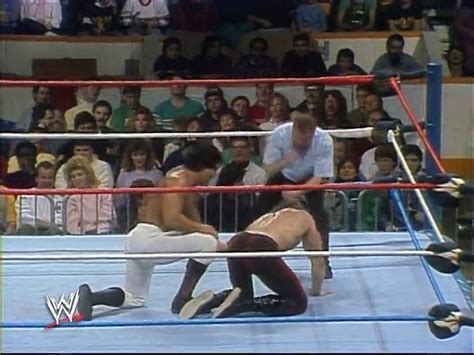 WWF Royal Rumble 1988 Ricky Steamboat Vs Rick Rude Video Dailymotion