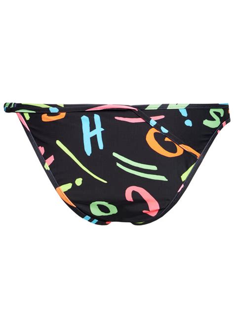MOSCHINO Underwear Swim Bikini Unterteil A7110 2110 Schwarz Modivo At