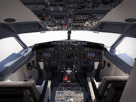 Boeing 737 800 Cockpit Behance