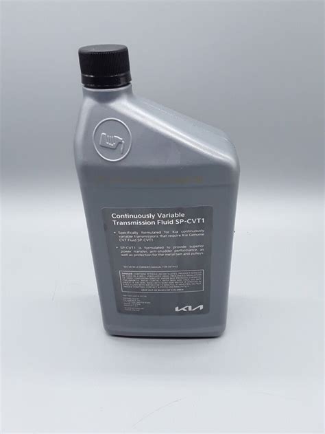 KIA Continuously Variable Transmission Fluid SP-CVT1-1qt | eBay