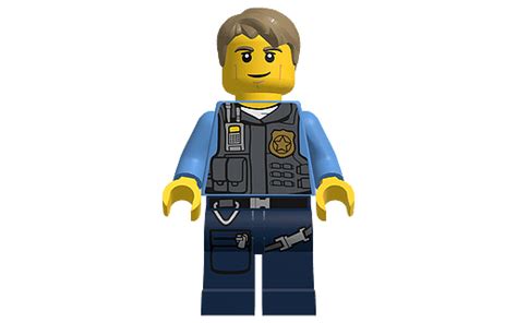 Lego City Undercover Chase Mccain Minifigure