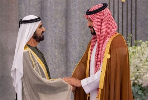 GCC Jeddah Summit Sheikh Mohammed Meets Saudi Crown Prince Mohammed