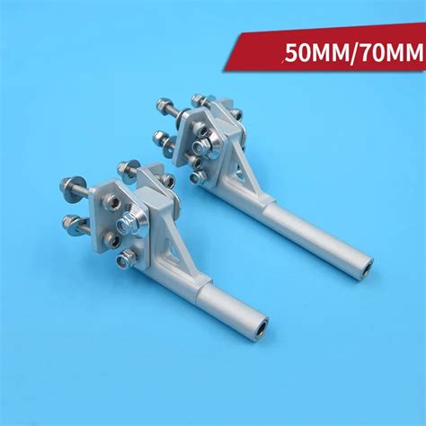 Pcs Mm Shaft Bracket Mm Mm Length Shaft Mount Aluminum Cnc Shafts