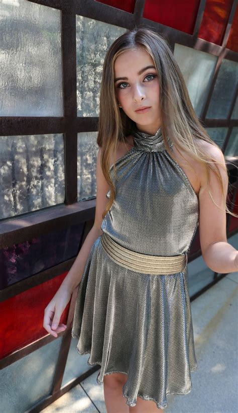 Tween Special Occasion Halter Dress Silver W Gold Belt Girls