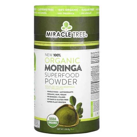 Miracle Tree Organic Moringa Superfood Powder G Organic