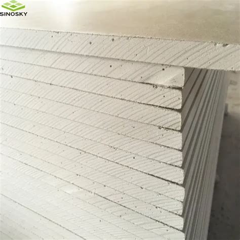 Hebei Fire Resistance Sound Insulation 9mm Gypsum Board Drywall Panel